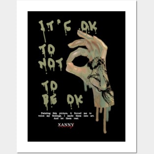 It's ok to not to be ok Posters and Art